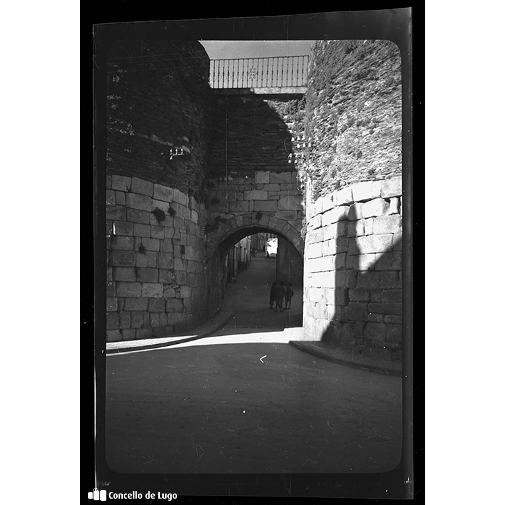 Muralla Romana de Lugo. Porta do Carmen ou Miñá