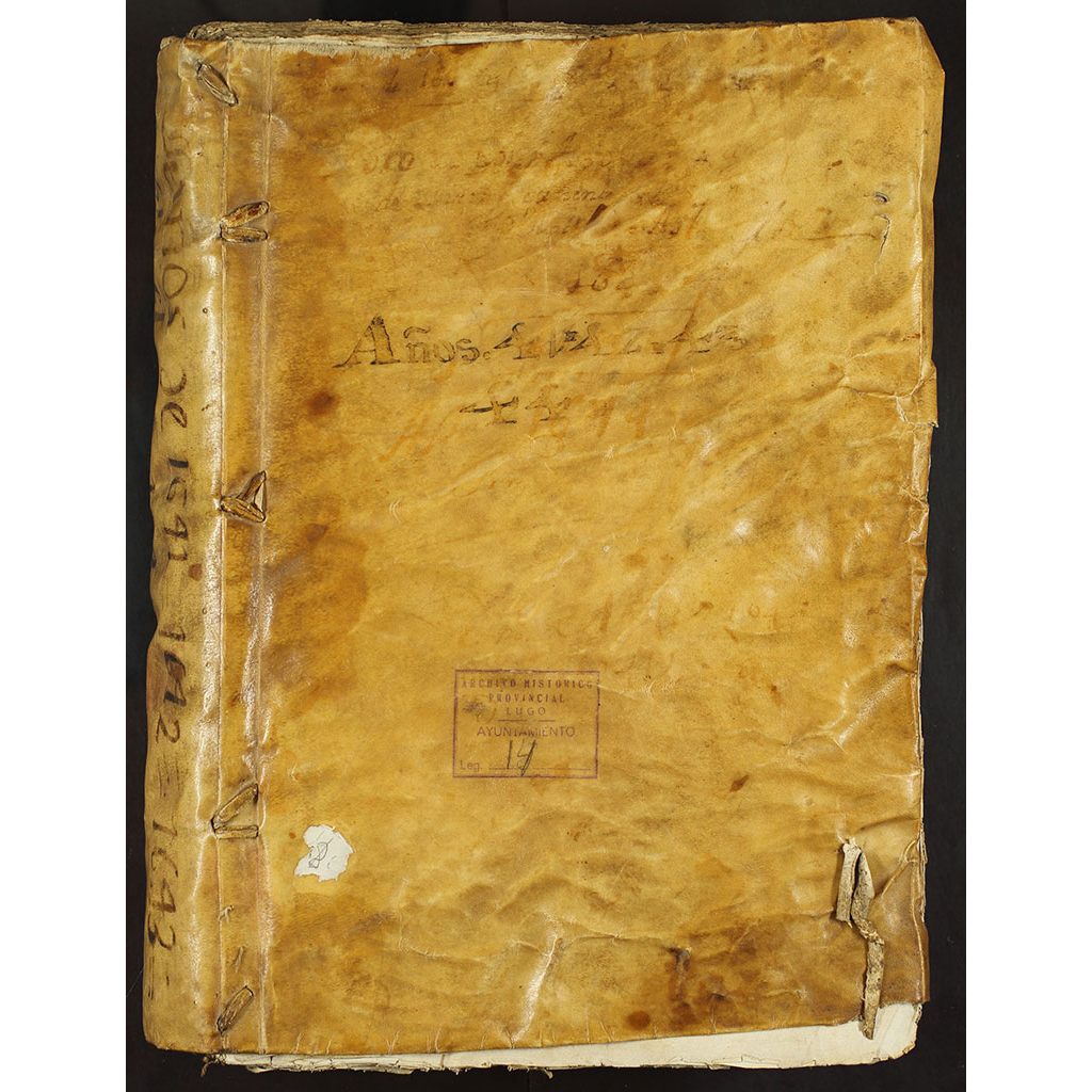 Libro de actas de acordos municipais. 1641 - 1644