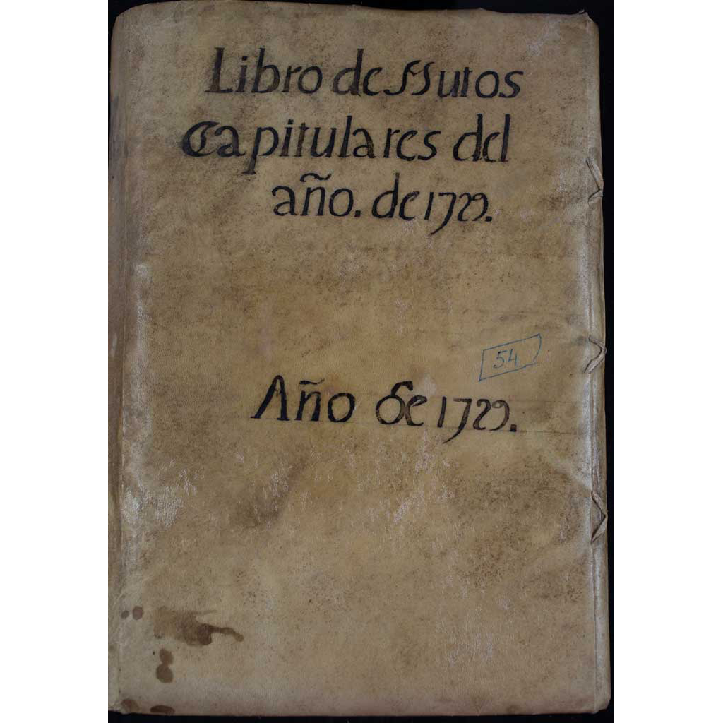 Libro de actas de acordos municipais. 1729