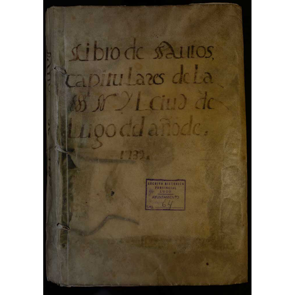 Libro de actas de acordos municipais. 1739