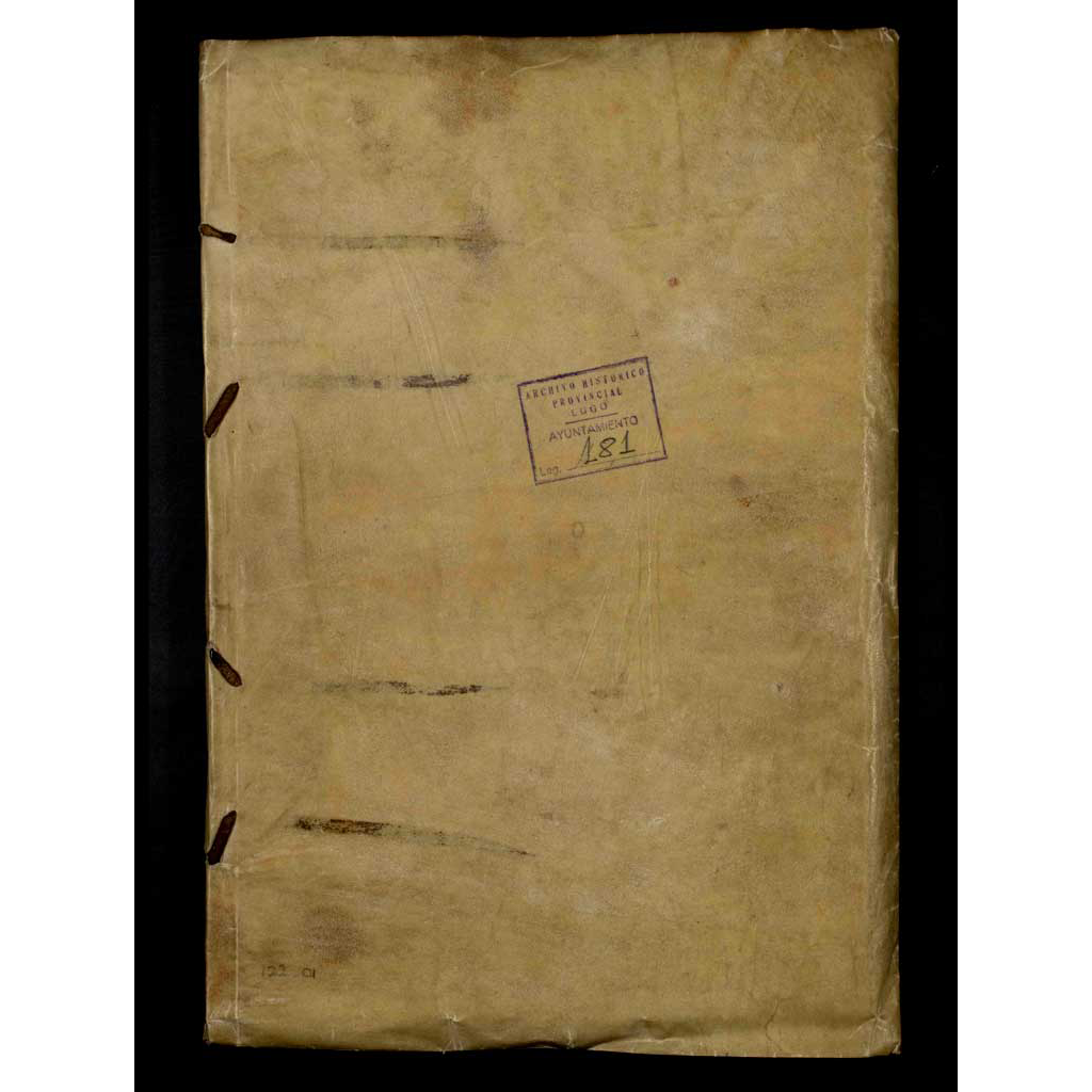 Libro de actas de acordos municipais. 1857