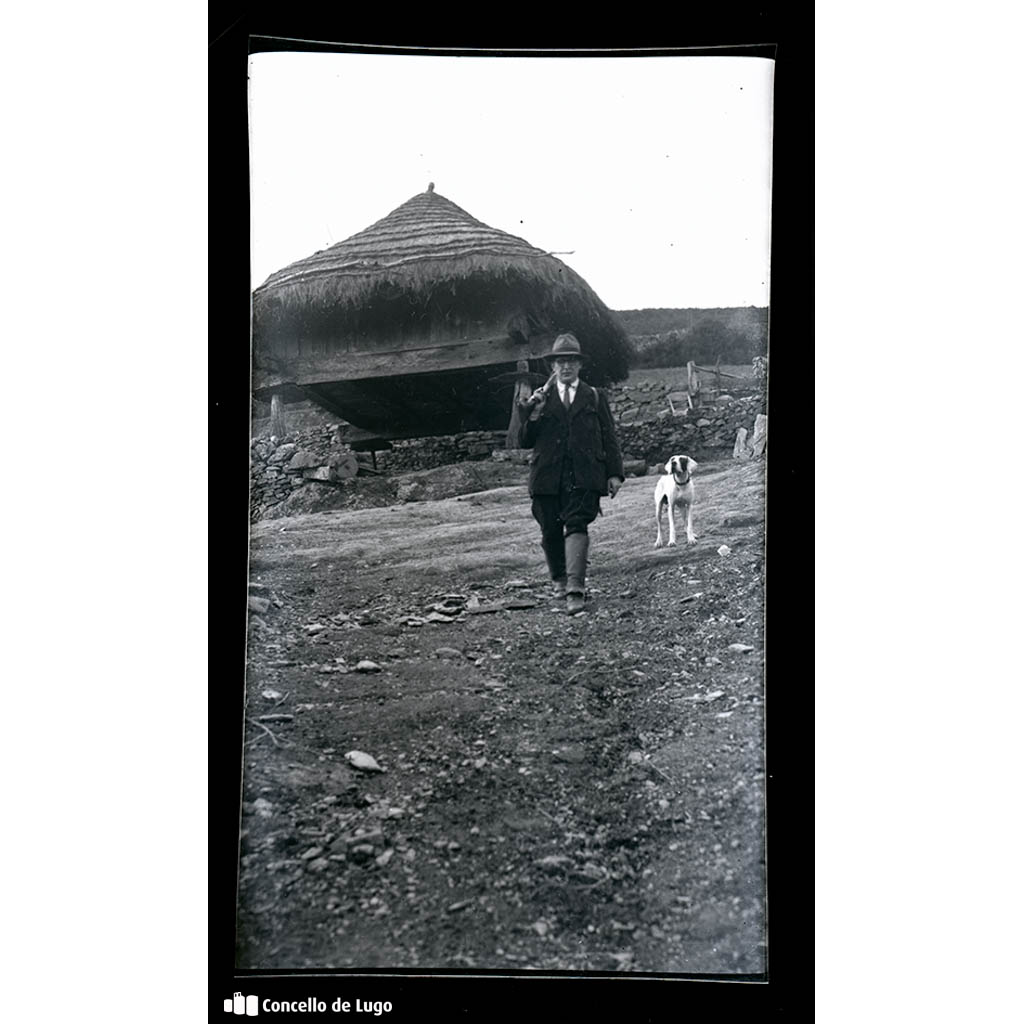 Excursión a Moscán. Retrato dun cazador e o seu can