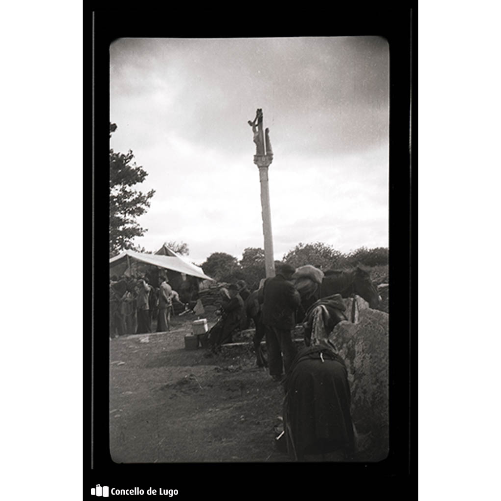 Festa dos Milagros de Saavedra. Esmoleiros e cumpridores