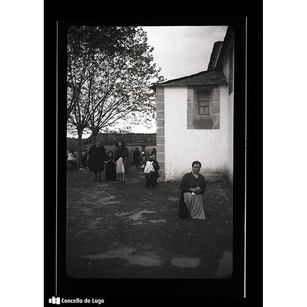 Festa dos Milagros de Saavedra. Esmoleiros e cumpridores