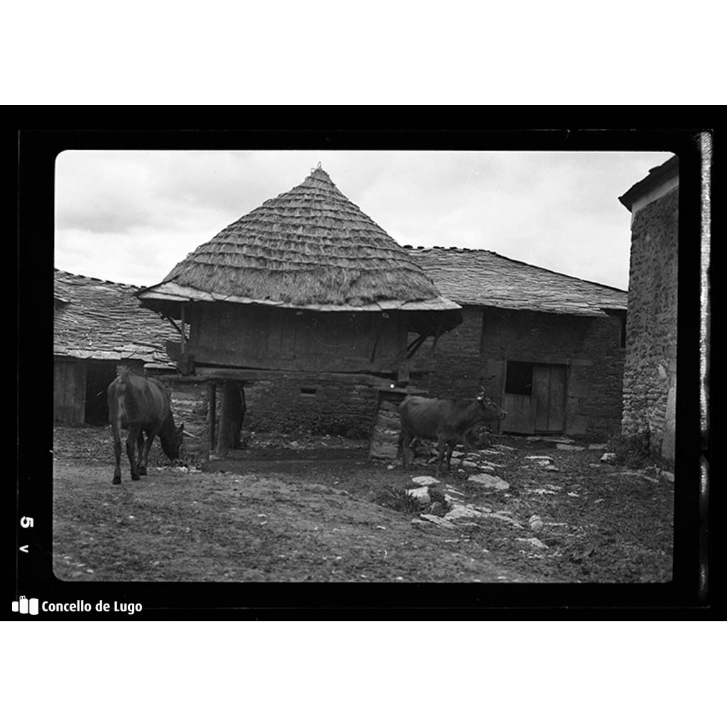 Hórreo de tipo asturiano. Lugo
