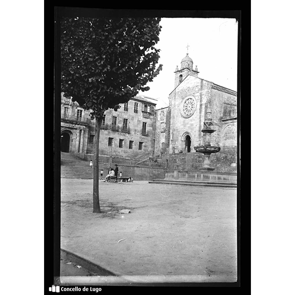 Rúas de Pontevedra. Praza da Ferrería