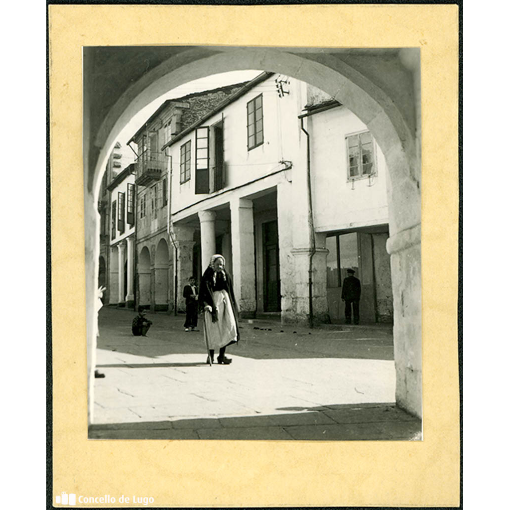 Detalle da praza do Campo. Lugo