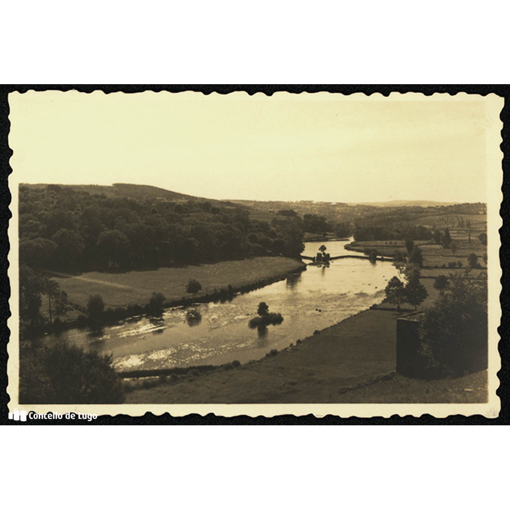 Vista do Río Miño pola Tolda de Castela