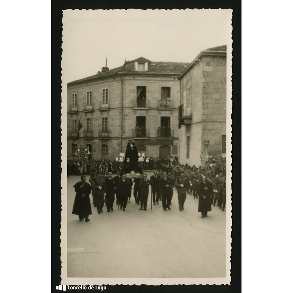 Semana Santa. Paso da Virxe da Soidade, Cofradía del Desenclavo del Señor y de los Mayores Dolores de María Santísima