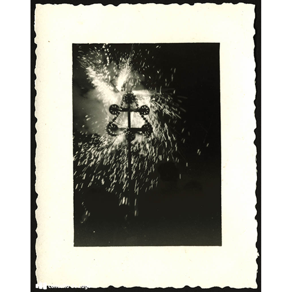 Fogos de artificio no San Froilán