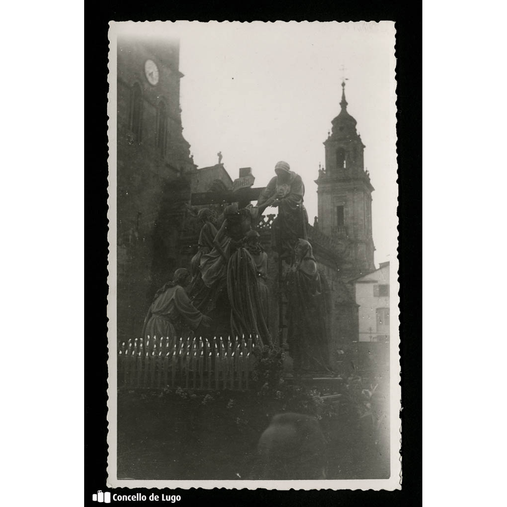 Semana Santa. Paso do desenclavo del Señor. Cofradía del desenclavo del Señor e de los mayores dolores de María Santísima