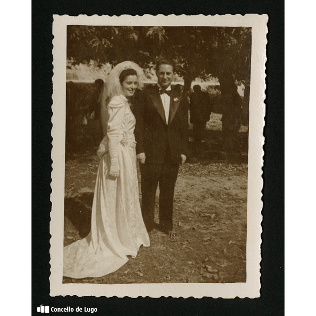 Voda. Retrato da parella de noivos