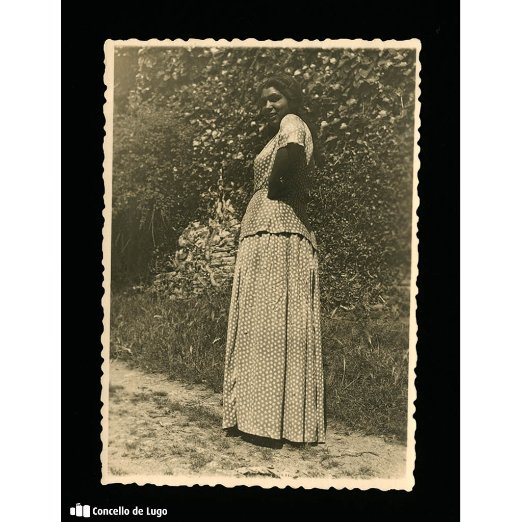 Retrato de Carmen Sánchez, gitana de Sevilla