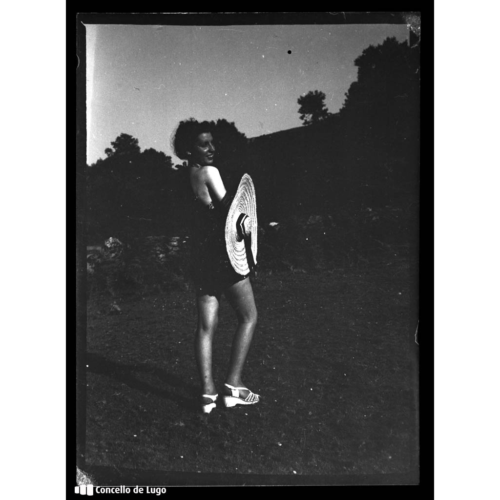 Retrato feminino en Ombreiro