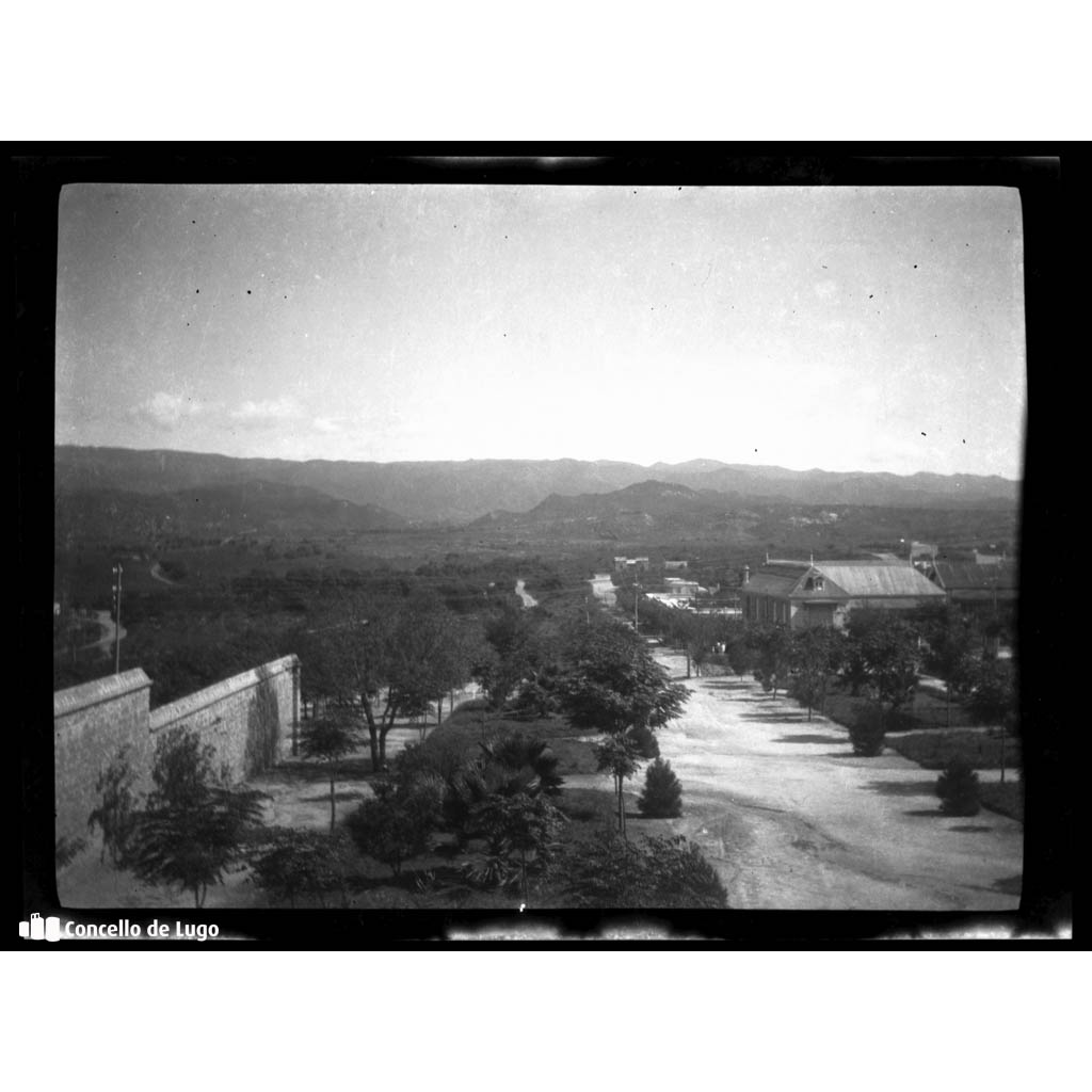 Serras de Córdoba. Vista dun pobo