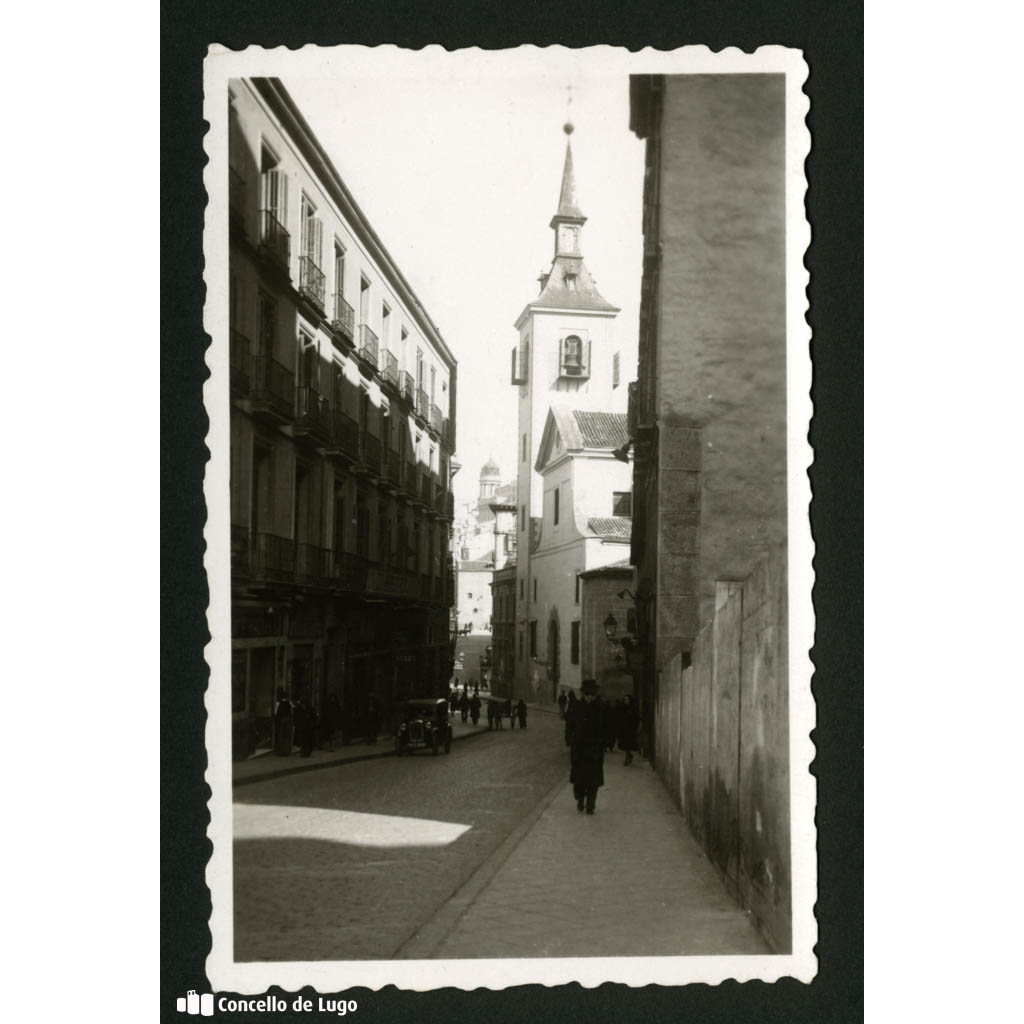 Vista da Igrexa de San Ginés. Madrid