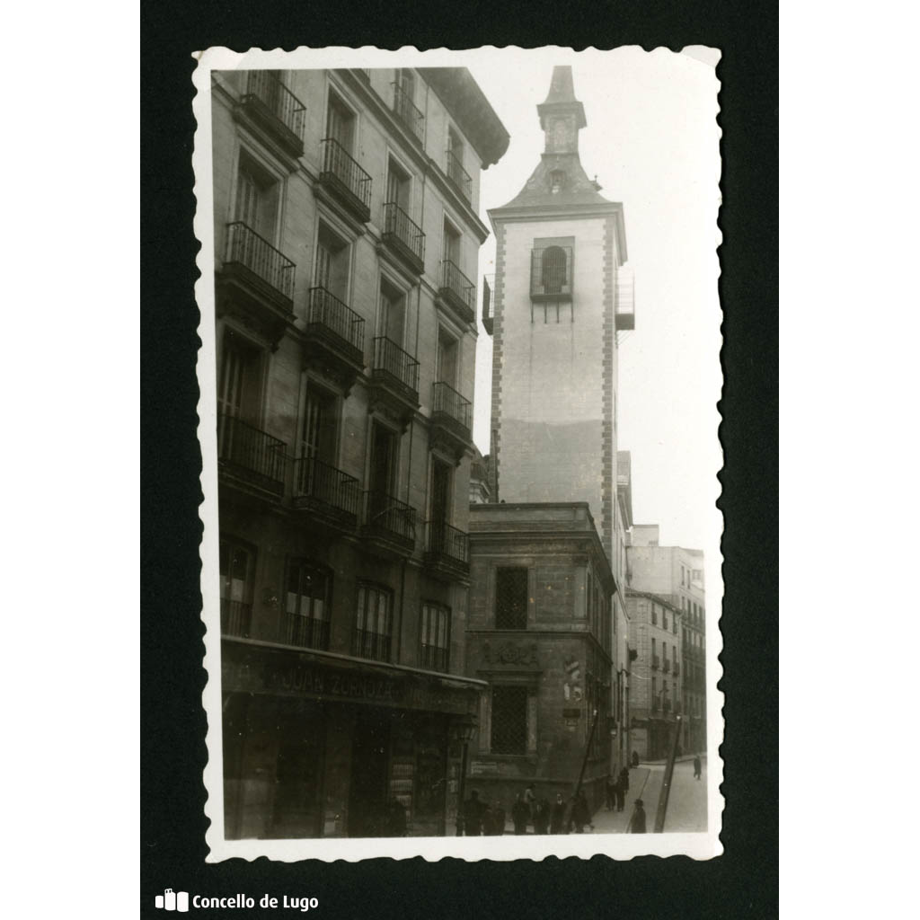 Vista da Igrexa de San Ginés. Madrid