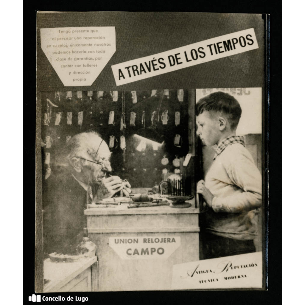 Montaxe fotográfico para publicidade de reloxaría