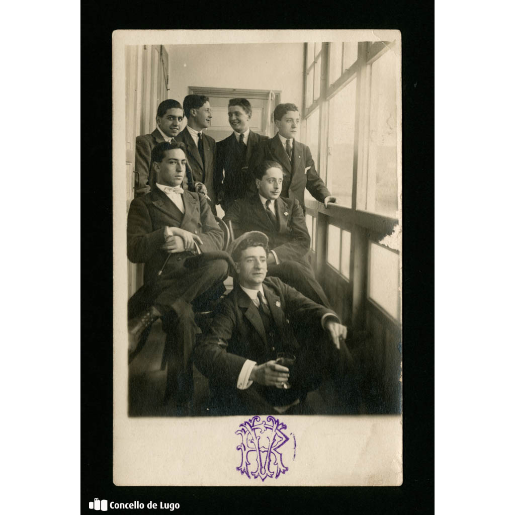 Retrato dun grupo de mozos