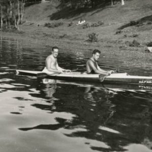 Retrato de Darío Bouzas e Germán Araujo. Lugo 1936. Colección